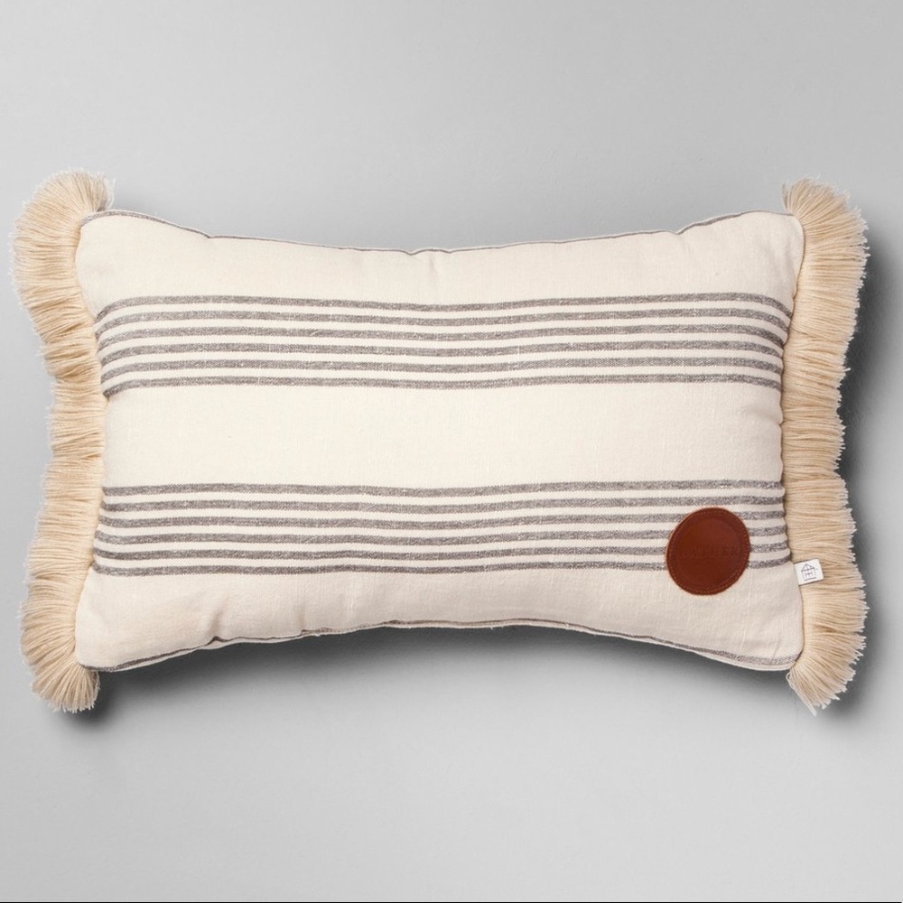 Hearth&Hand lumbar pillow